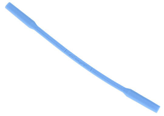 JULBO Silikon - Brillenband in Blau mit Tube - Endstück in Größe S