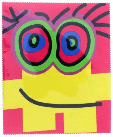 Little Monster 06 - Hochwertiges Microfasertuch für Kinder mit witzigem Monstermotiv