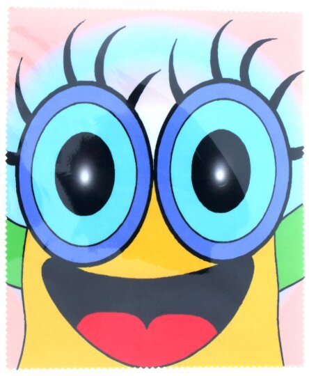 Little Monster 14 - Hochwertiges Microfasertuch für Kinder mit witzigem Monstermotiv