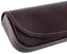 Edles Brillenetui LAOS in Braun in hochwertiger...