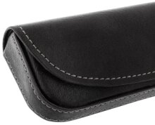 Edles Brillenetui LAOS in Schwarz in hochwertiger...