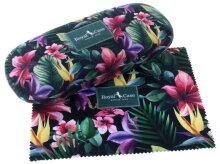 Modernes Hartschalen-Brillenetui mit farbenfrohen...