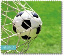 Erstklassiges Microfasertuch im sportlichen Fussball -...