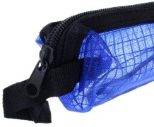 Reißverschlussetui in Blau aus...