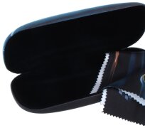 Tolles Hartschalenetui "Racing" mit coolem Rennwagen - Motiv und Metallscharnier