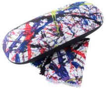 Schönes Brillenetui "Pollock" mit...