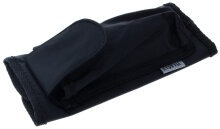 Sportliches Einstecketui JETSTYLE mit Klettverschluss aus schwarzem, strapazierfähigen Nylon