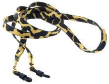 Modernes Brillenband / Brillenkordel in Gelb im...