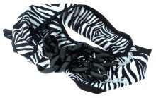Trendige Brillenkette CATANIA im Zebra - Design mit einem...
