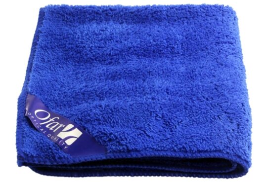 CL-0002 - Extra weiches Plüsch - Microfasertuch für die Brillenreinigung - 40 x 40 cm