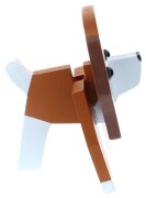 Einzigartiger  Puzzle Brillenhalter aus Holz im niedlichen Motiv Hund