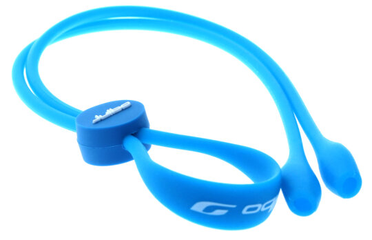 JULBO - flexibles Brillenband in Blau aus Silikon mit effektivem Stopper