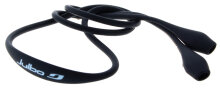 Sportliches Brillenband H44C881 in Schwarz aus Silikon...