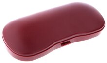 Hochwertiges Kunststoff - Brillenetui JENSI in Weinrot...