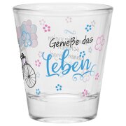 SHEEPWORLD niedliches Schnapsglas "GENIEßE DAS...