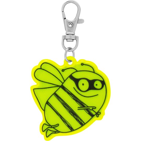 Schulweg - Begleiter von Sheepworld Anhänger - 48289 in Gelb mit Motiv Biene