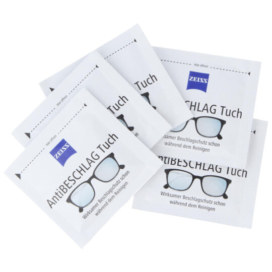 Zeiss Antibeschlagtücher 100 Stück ohne Verpackung