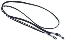 Stylisches Brillenband aus Kunstleder mit Gummischlaufe...