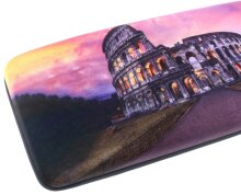 Hartschalen-Etui Capital mit weichem Microfaserbezug und passendem Microfasertuch Rom