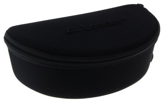 Leader Sports Brillenetui mit Reißverschluss und praktischem Karabiner