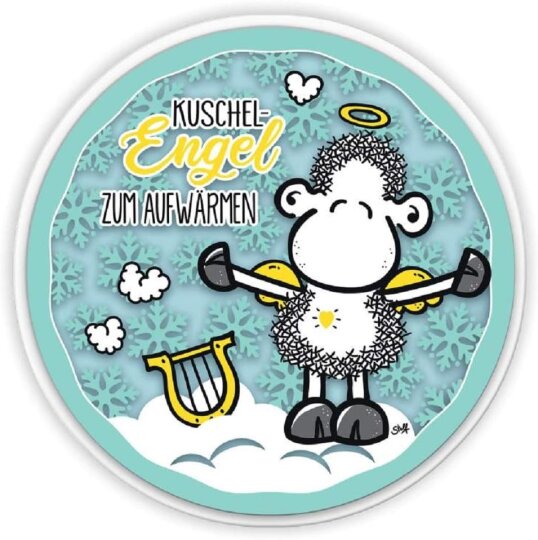 Handwärmer/Taschenwärmer "Kuschelengel zum Aufwärmen" Sheepworld 49835