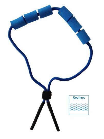 Verstellbares Schwimmband mit Bojen – Sicherheit und Komfort im Wasser | Blau