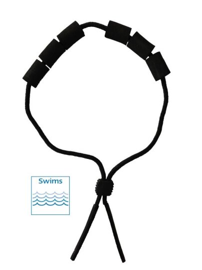 Verstellbares Schwimmband mit Bojen – Sicherheit und Komfort im Wasser | Schwarz