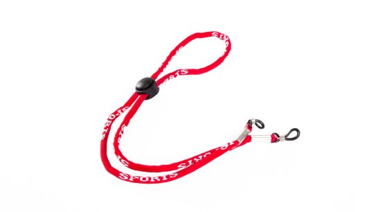 Sport- / Brillenband für Sport und Freizeit in Rot