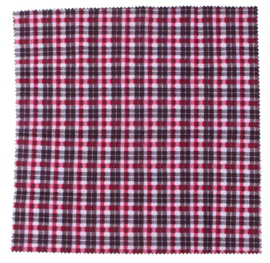 Sanftes Microfasertuch / Brillenputztuch mit klassischem Karomuster