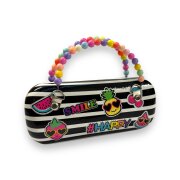 Handtaschenetui Smile schwarz-weiß - Der...