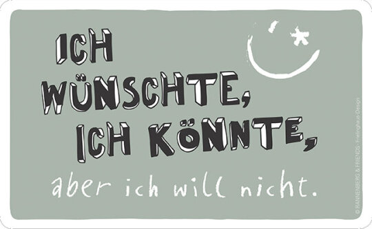 Schneidebrettchen / Frühstücksbrettchen von Rannenberg & Friends "Ich wünschte ich könnte"