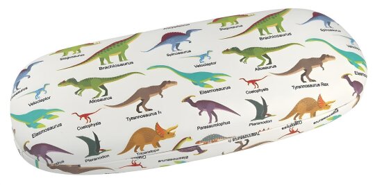 Stabiles cooles Hartschalenetui für Kinder mit angesagtem Dino-Motiv