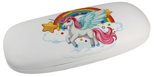 Stabiles cooles Hartschalenetui für Kinder mit angesagtem Einhorn-Motiv