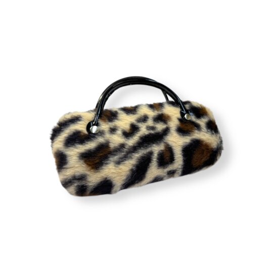 Stylisches Handtaschenetui von Kindler im Safari - Design mit praktischem Griff Leo - hell