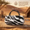 Stylisches Handtaschenetui von Kindler im Safari - Design mit praktischem Griff Zebra