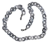 Moderne, große Acryl - Brillenkette mit...