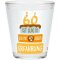 SHEEPWORLD freches Schnapsglas "60 ist wie 18" aus robustem Glas
