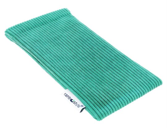 Cord Soft-Brillenetui mit praktischem Clic-Verschluss in gedecktem Grün