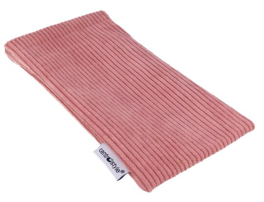 Cord Soft-Brillenetui mit praktischem Clic-Verschluss in dezentem Koralle