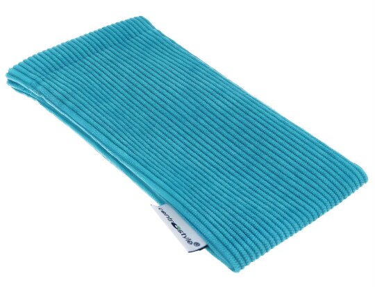 Cord Soft-Brillenetui mit praktischem Clic-Verschluss in strahlendem Petrol