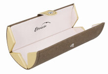 Auffälliges Hartschalen-Brillenetui mit Druckknopf...