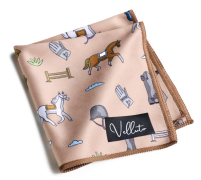 Velluto® Premium Brillen- und Einstecktuch Cavallo in...