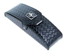 Stilvolles Einsteck-Etui aus hochwertigem Leder in einer...