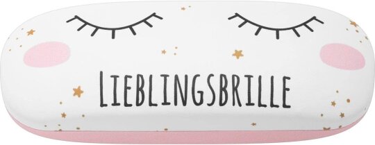Hartschalen - Brillenetui von Sheepworld "Lieblingsbrille" mit kleinen Schönheitsfehlern B-WARE