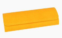 Halbhartes Brillenetui im gelben stylischen, angesagten...