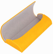 Halbhartes Brillenetui im gelben stylischen, angesagten...