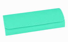 Halbhartes Brillenetui im türkisen stylischen,...