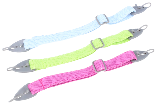 Praktisches Brillenband für Kinder mit Klemm-Endstück in drei Farben von Julbo