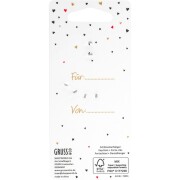 GRUSS & CO Schlüsselanhänger "Schatz" mit goldenem Schriftzug