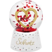 Traumkugel mit Motiv "Schatz" für 365 Tage...